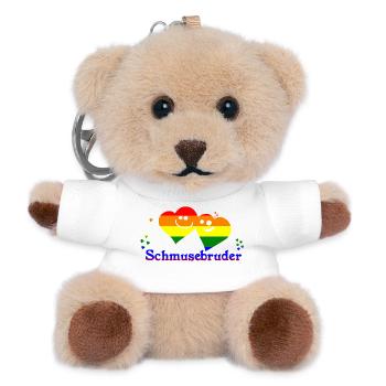 Schmusebruder - Teddy Schlüsselanhänger - Weiß - Vorne