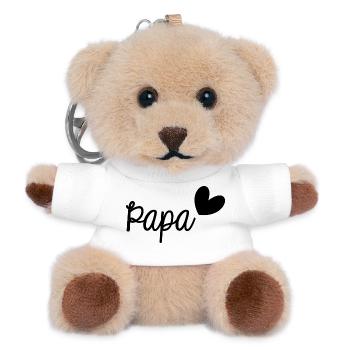 HAPPY FATHER'S DAY. DAD. FATHER's DAY - Teddy Keyring - white - Front