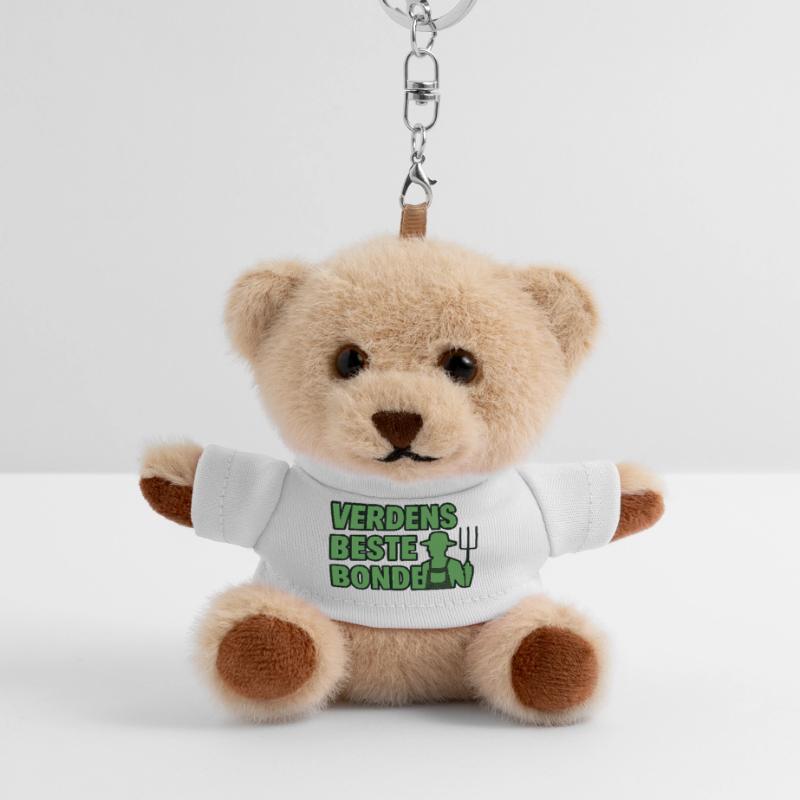 Der beste Bauer der Welt Teddy Schlüsselanhänger