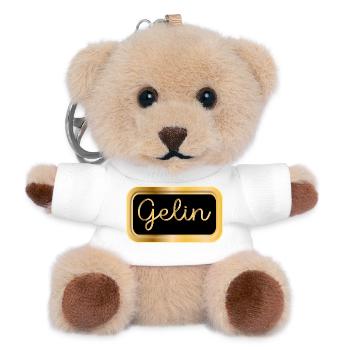 TÜRKIYE TÜRKEI HOCHZEIT TÜRKISCHE BRAUT GELIN - Teddy Schlüsselanhänger - Weiß - Vorne