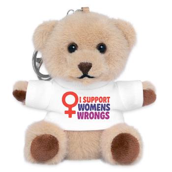Venus Symbol Rally Tee - Teddy Keyring - white - Front