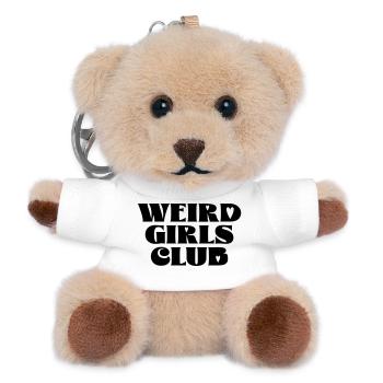 Weird Girls Club - Teddy Schlüsselanhänger - Weiß - Vorne
