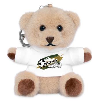 Australie Football Supporter Australia Soccer - Teddy Keyring - white - Front