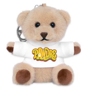 Style reggae PawDre avec logo Paw - Porte-clés ourson - blanc - Devant