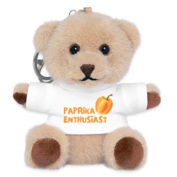 Paprika Enthusiast - Teddy Schlüsselanhänger - Weiß - Vorne