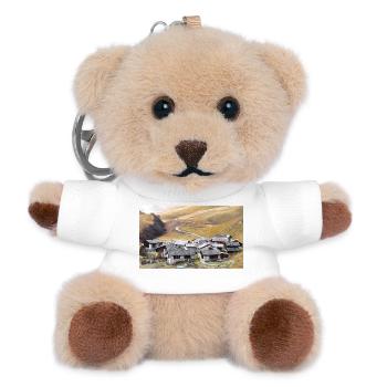 Grevasalvas - Teddy Schlüsselanhänger - Weiß - Vorne