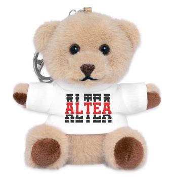 Altea t-shirt t-shirt gift idea stacked text - Teddy Keyring - white - Front