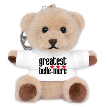 Best Mother-in-Law in the World - Teddy Keyring - white - Front
