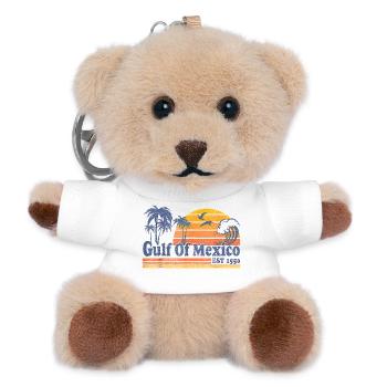 Gulf Of Mexico - Teddy Keyring - white - Front