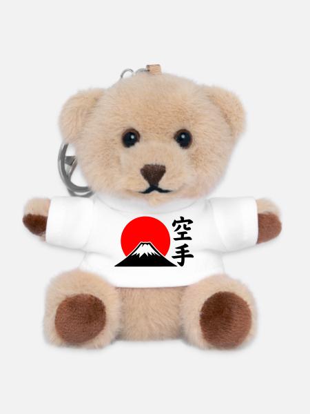 Fuji-San - Teddy Schlüsselanhänger - Weiß