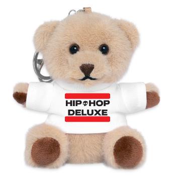 hiphop_deluxe - Teddy Schlüsselanhänger - Weiß - Vorne