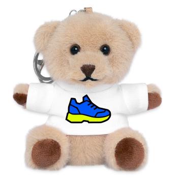 Modern Running Sneaker - Teddy Keyring - white - Front