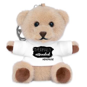 hot flashes menopause - Teddy Keyring - white - Front
