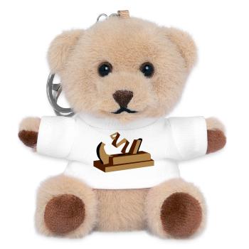 An old hand wood planer - Teddy Keyring - white - Front