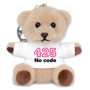 Error 425 | Fehler | Errormessage - Teddy Keyring - white - Front