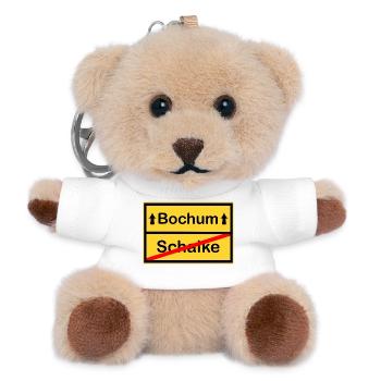 Bochum Aufstieg - Teddy Schlüsselanhänger - Weiß - Vorne