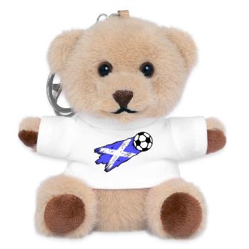 Scotland football fans - Teddy Keyring - white - Front