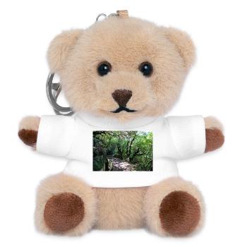 Madeira Portugal Poster - Teddy Keyring - white - Front