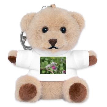 Klette - Teddy Schlüsselanhänger - Weiß - Vorne