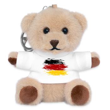 Germany used - Teddy Keyring - white - Front