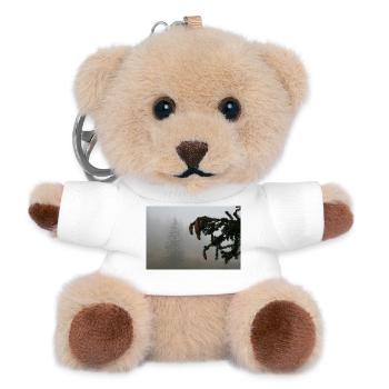Nebelwald Zapfenzauber / Feldberg - Teddy Schlüsselanhänger - Weiß - Vorne