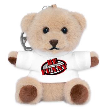 be funny - Teddy Schlüsselanhänger - Weiß - Vorne