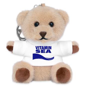 VITAMIN SEA - Teddy Schlüsselanhänger - Weiß - Vorne