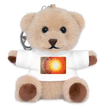Sternentor Auflösung der alten Matrix Sonja Ariel - Teddy Schlüsselanhänger - Weiß - Vorne