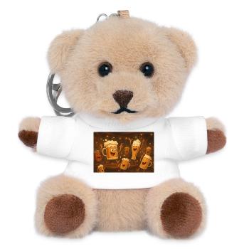 Beers that celebrate with joy - Teddy Keyring - white - Front