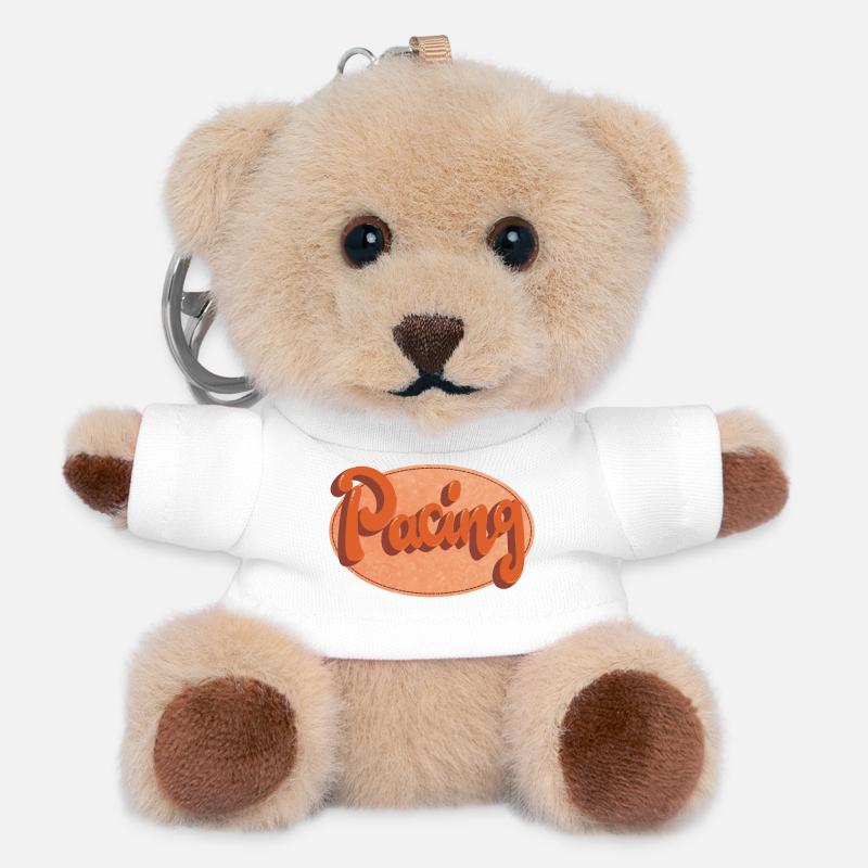 Pacing - Teddy Schlüsselanhänger - Weiß
