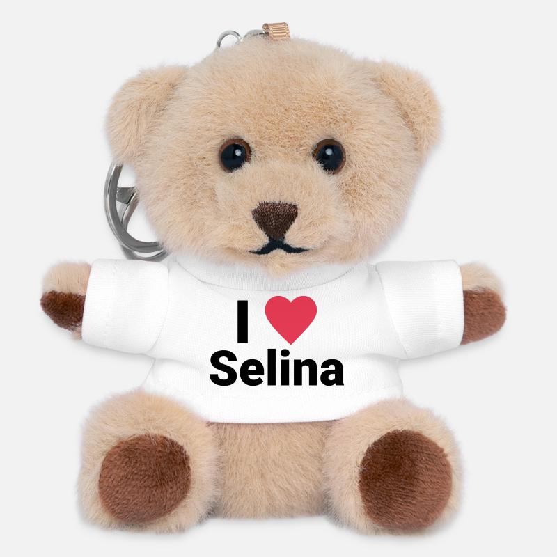 J’ADORE SELINA - Porte-clés ourson - blanc