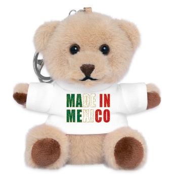 Made_in_Mexico - Teddy Keyring - white - Front