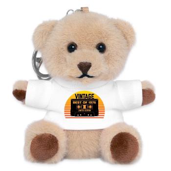 Vintage 1976 Best Of Cassette - Teddy Keyring - white - Front