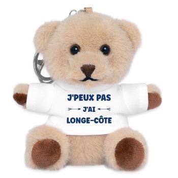 longe rib - Teddy Keyring - white - Front