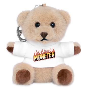 Moneten - Funny Tax Meme - Teddy Keyring - white - Front