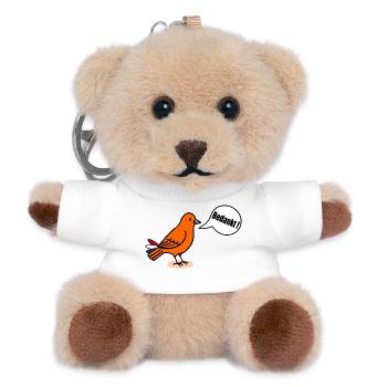 Thank you - Teddy Keyring - white - Front