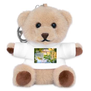 fabiolous world goldig - Teddy Schlüsselanhänger - Weiß - Vorne