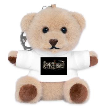 SteamGear-Ingenieursbuchstaben - Teddy Schlüsselanhänger - Weiß - Vorne