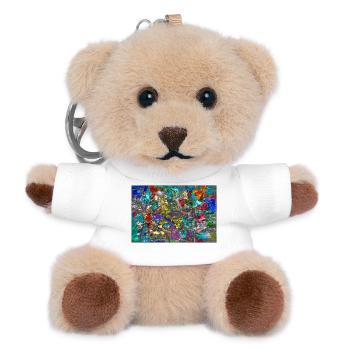 klaggejrdatschj - Teddy Schlüsselanhänger - Weiß - Vorne