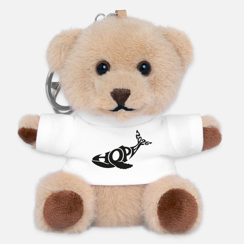 HOPE THE WHALE - Teddy Keyring - white