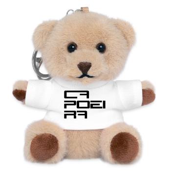 Capoeira Modern Style - Teddy Schlüsselanhänger - Weiß - Vorne