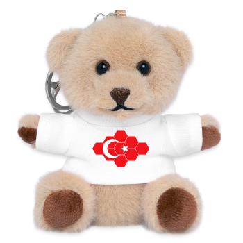 Türkei Turkey - Teddy Keyring - white - Front