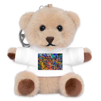 ysprakaggy - Teddy Schlüsselanhänger - Weiß - Vorne