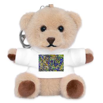 jchrocmaosj - Teddy Keyring - white - Front