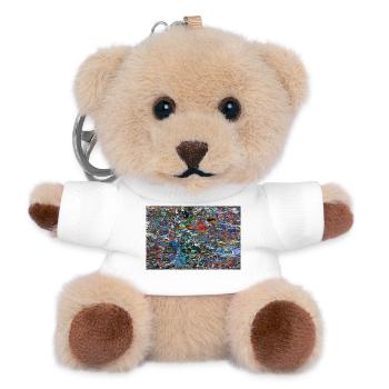 letitenho_deltitnu - Teddy Schlüsselanhänger - Weiß - Vorne