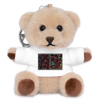 jchincjzinj - Teddy Keyring - white - Front