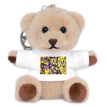 Xanthopsia - Teddy Keyring - white - Front