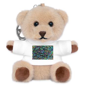 jcenghj - Teddy Keyring - white - Front