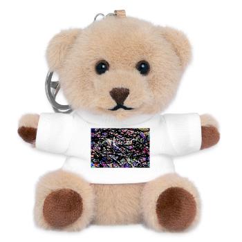 Chujugi - Teddy Keyring - white - Front