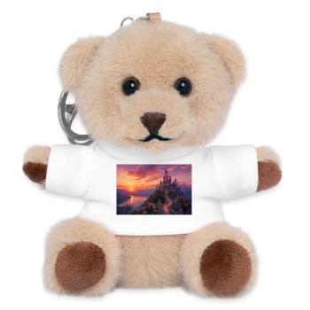 Nature - Teddy Keyring - white - Front